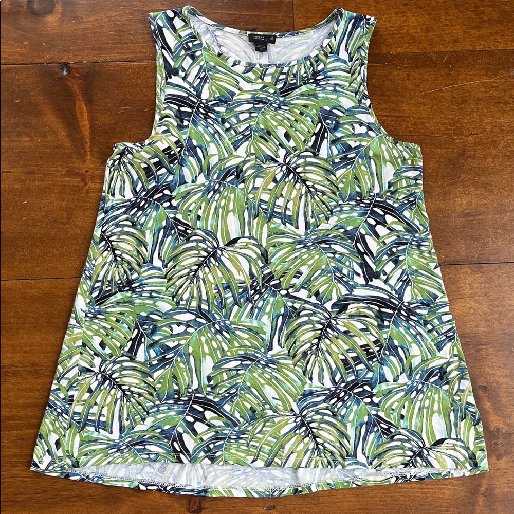 J. Jill Wearever Collection Fern Tank Top Sz XS